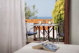 Amazing Villas In Crete Villa Argiris Double Bedroom Balcony