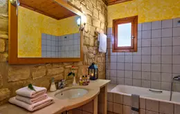 Amazing Villas In Crete Villa Myrrini Bathroom