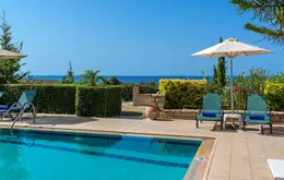 Amazing Villas In Crete Villa Argiris Swimming Pool Sea View