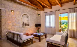 Amazing Villas In Crete Villa Myrrini Living Room